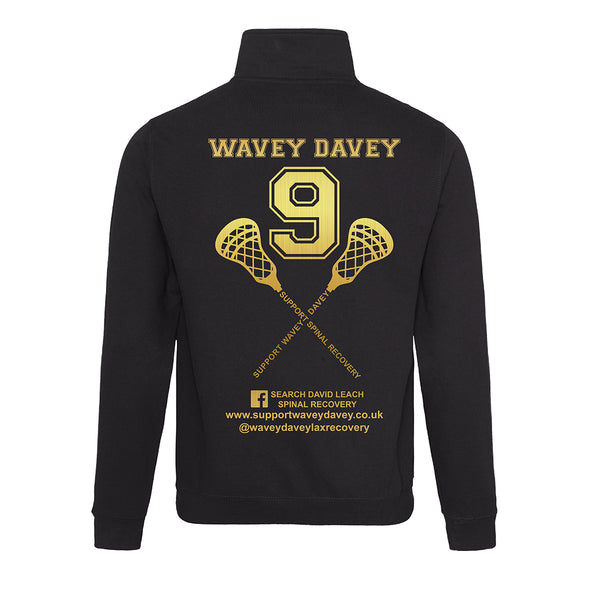 Support Wavey Davey Special Edition Printed Quarter Zip Sweatshirt