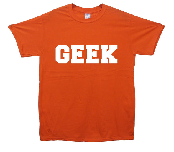 Geek Printed T-Shirt - Mr Wings Emporium 