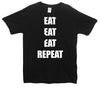 Fatboy Slim Eat Repeat Printed T-Shirt - Mr Wings Emporium 