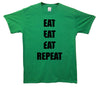 Fatboy Slim Eat Repeat Printed T-Shirt - Mr Wings Emporium 