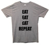 Fatboy Slim Eat Repeat Printed T-Shirt - Mr Wings Emporium 