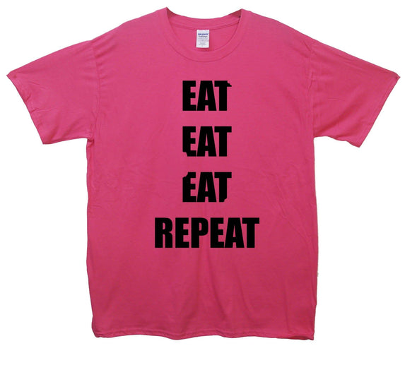 Fatboy Slim Eat Repeat Printed T-Shirt - Mr Wings Emporium 