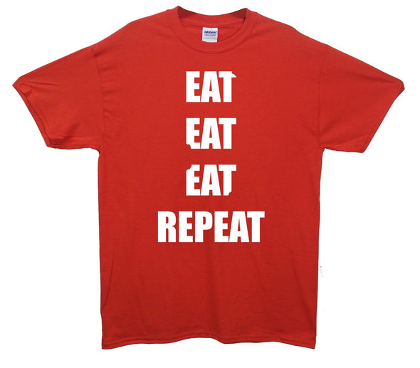 Fatboy Slim Eat Repeat Printed T-Shirt - Mr Wings Emporium 