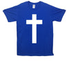 Cross Printed T-Shirt - Mr Wings Emporium 