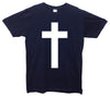 Cross Printed T-Shirt - Mr Wings Emporium 