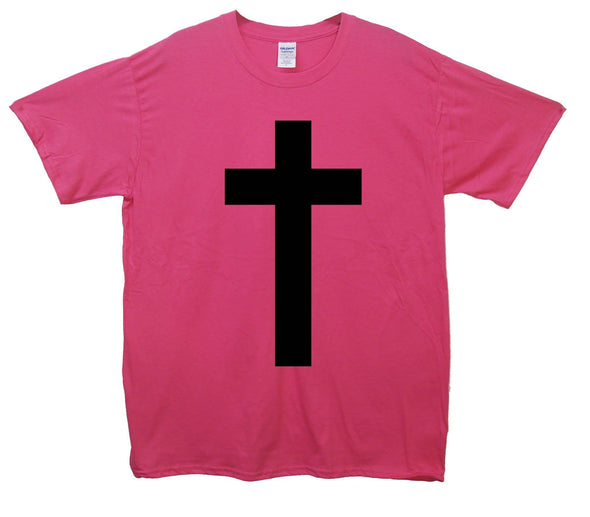 Cross Printed T-Shirt - Mr Wings Emporium 