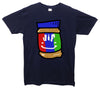 Happy Jif Peanut Butter Printed T-Shirt - Mr Wings Emporium 