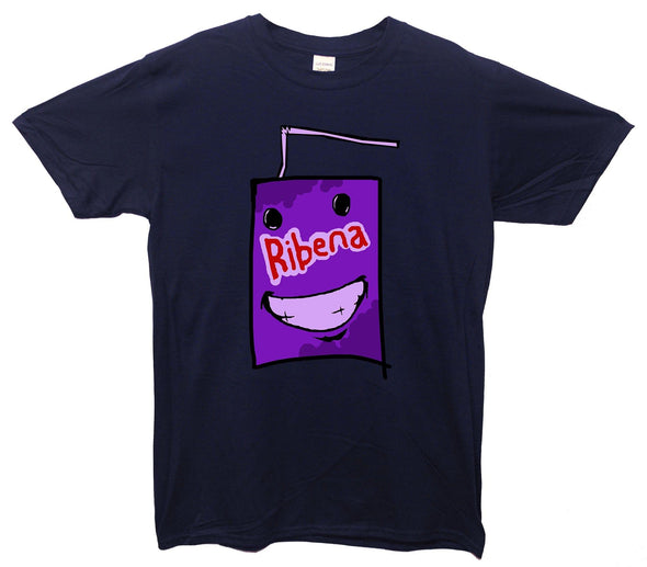 Happy Face Ribena Printed T-Shirt - Mr Wings Emporium 