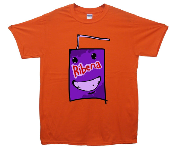 Happy Face Ribena Printed T-Shirt - Mr Wings Emporium 