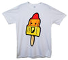 Happy Rocket Ice Lolly Printed T-Shirt - Mr Wings Emporium 