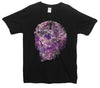 Floral Skull Printed T-Shirt - Mr Wings Emporium 