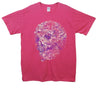 Floral Skull Printed T-Shirt - Mr Wings Emporium 