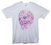 Floral Skull Printed T-Shirt - Mr Wings Emporium 