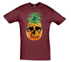 Cool Pineapple Skull Printed T-Shirt - Mr Wings Emporium 