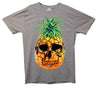 Cool Pineapple Skull Printed T-Shirt - Mr Wings Emporium 