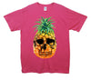 Cool Pineapple Skull Printed T-Shirt - Mr Wings Emporium 