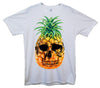 Cool Pineapple Skull Printed T-Shirt - Mr Wings Emporium 