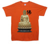 Budah Peace Statue Printed T-Shirt - Mr Wings Emporium 