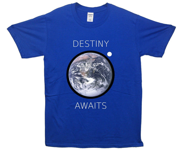 Destiny Awaits Printed T-Shirt - Mr Wings Emporium 