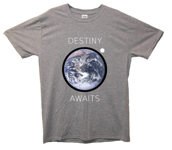 Destiny Awaits Printed T-Shirt - Mr Wings Emporium 