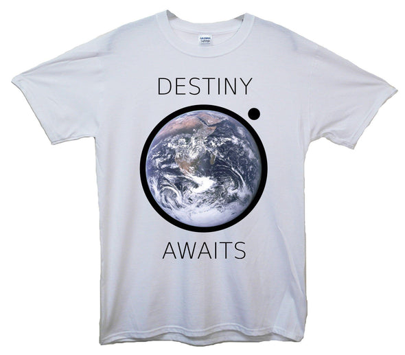 Destiny Awaits Printed T-Shirt - Mr Wings Emporium 