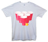 Beer Pong Printed T-Shirt - Mr Wings Emporium 