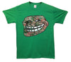 Floral Troll Face Printed T-Shirt - Mr Wings Emporium 