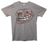 Floral Troll Face Printed T-Shirt - Mr Wings Emporium 