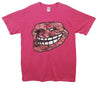 Floral Troll Face Printed T-Shirt - Mr Wings Emporium 