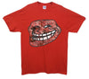 Floral Troll Face Printed T-Shirt - Mr Wings Emporium 
