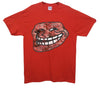 Floral Troll Face Printed T-Shirt - Mr Wings Emporium 