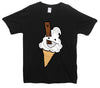 Happy 99 Ice Cream Printed T-Shirt - Mr Wings Emporium 