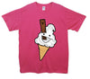 Happy 99 Ice Cream Printed T-Shirt - Mr Wings Emporium 