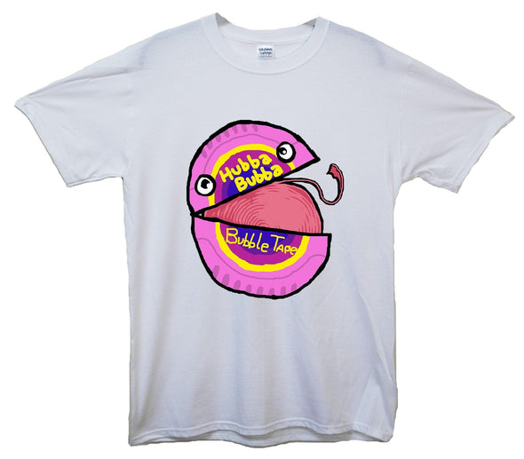 Happy Hubba Bubba Tape Printed T-Shirt - Mr Wings Emporium 