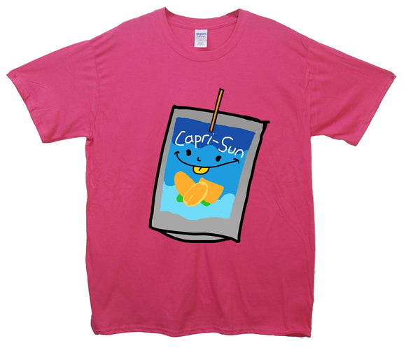 Happy Caprisun Printed T-Shirt - Mr Wings Emporium 