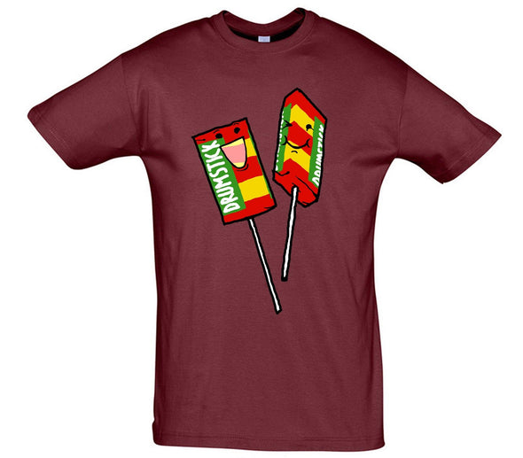 Happy Drumstick Lolly Printed T-Shirt - Mr Wings Emporium 