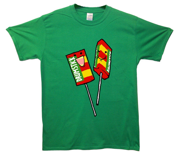 Happy Drumstick Lolly Printed T-Shirt - Mr Wings Emporium 
