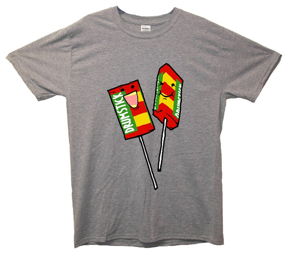 Happy Drumstick Lolly Printed T-Shirt - Mr Wings Emporium 