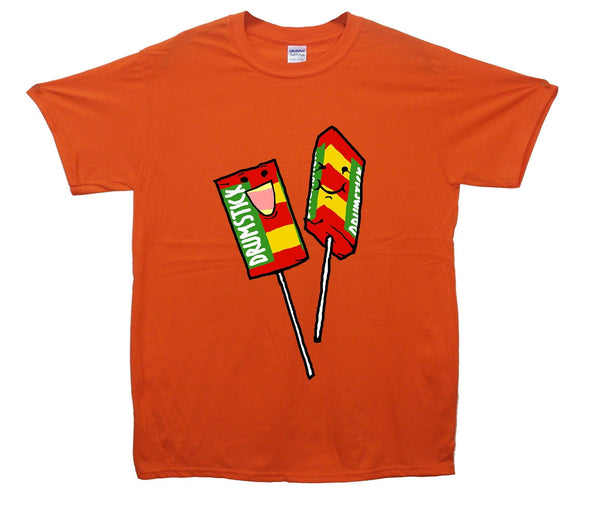 Happy Drumstick Lolly Printed T-Shirt - Mr Wings Emporium 