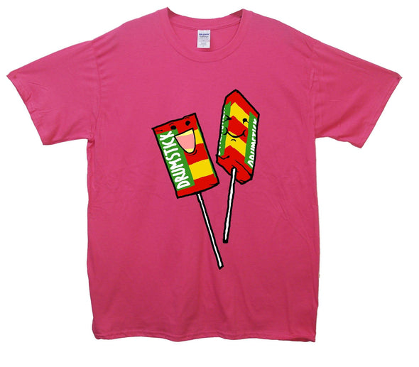 Happy Drumstick Lolly Printed T-Shirt - Mr Wings Emporium 