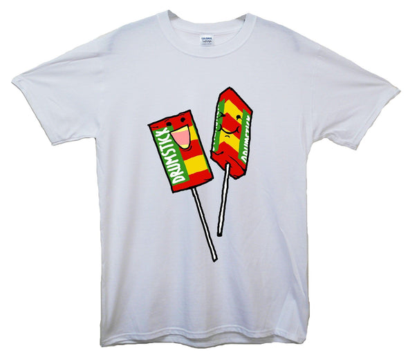 Happy Drumstick Lolly Printed T-Shirt - Mr Wings Emporium 