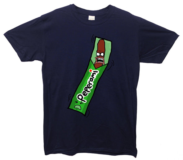 Angry Peperami Printed T-Shirt - Mr Wings Emporium 