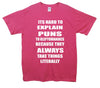 Hard To Explain Puns To Kleptomaniacs Printed T-Shirt - Mr Wings Emporium 