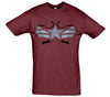 Captain America Winter Soldier Chest Star Printed T-Shirt - Mr Wings Emporium 