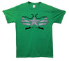 Captain America Winter Soldier Chest Star Printed T-Shirt - Mr Wings Emporium 