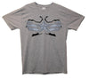 Captain America Winter Soldier Chest Star Printed T-Shirt - Mr Wings Emporium 