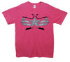 Captain America Winter Soldier Chest Star Printed T-Shirt - Mr Wings Emporium 
