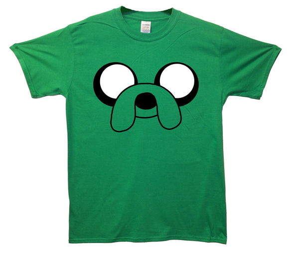 Adventure Time Jake The Dog Face Printed T-Shirt - Mr Wings Emporium 