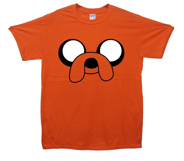 Adventure Time Jake The Dog Face Printed T-Shirt - Mr Wings Emporium 