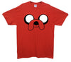 Adventure Time Jake The Dog Face Printed T-Shirt - Mr Wings Emporium 